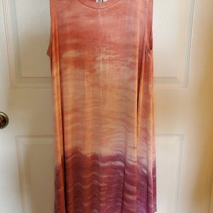 Cupio Dress Coral Purple XL